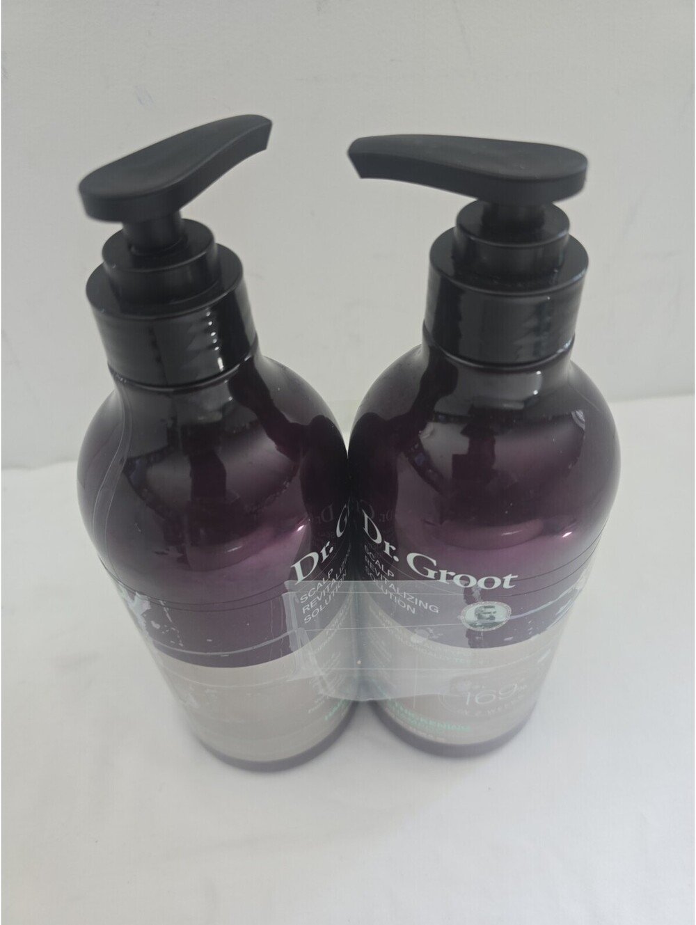 Dr. Groot Scalp Revitalizing Shampoo 2 Pk23.6 fl Hair Thickening  Open Box